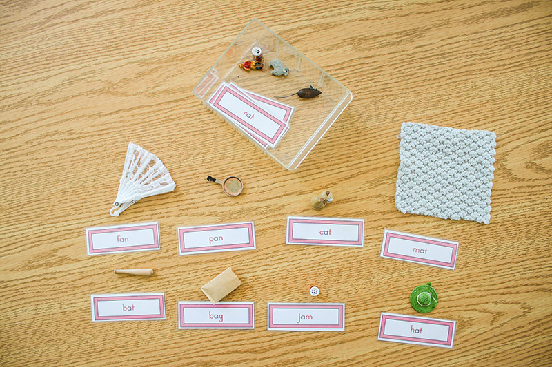 Montessori Pink Language Series